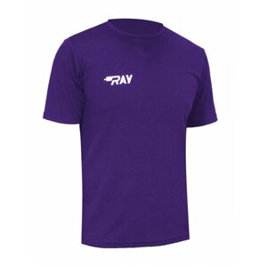 Футболка RAY, силуэт прямой, влагоотводящий материал, размер 56, фиолетовый