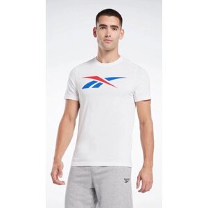 Футболка Reebok GS VECTOR TEE, размер L, белый