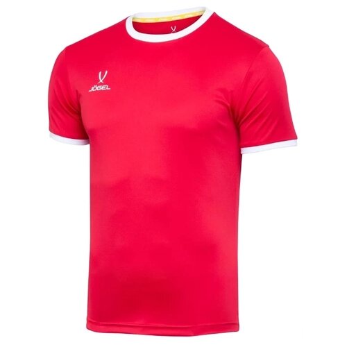 Футбольная футболка Jogel Camp Origin, силуэт прямой, влагоотводящий материал, размер XL, красный