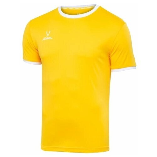 Футбольная футболка Jogel Camp Origin, силуэт прямой, влагоотводящий материал, размер XXL, желтый