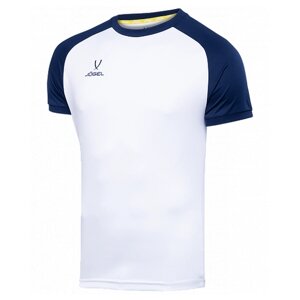 Футбольная футболка Jogel, силуэт прямой, влагоотводящий материал, размер 3XL, белый