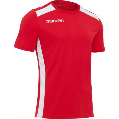 Футбольная футболка macron, размер S, красный