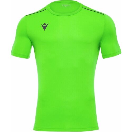 Футбольная футболка macron, размер S, зеленый