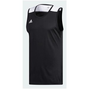 Футбольная майка adidas Creator 365, силуэт прямой, влагоотводящий материал, дополнительная вентиляция, размер S, черный