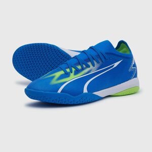 Футзалки PUMA Puma Ultra Match 10752203, размер 8.5 UK, синий