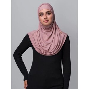 Хиджаб , хлопок, размер 50/60, розовый