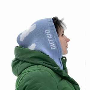 Капор шлем , демисезон/зима, размер OneSize, мультиколор