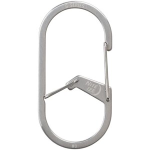 Карабин Nite Ize G-Series Dual Chamber Carabiner #3, серебряный