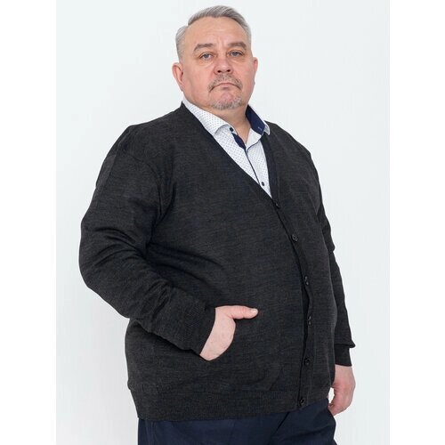 Кардиган Turhan, размер 5 XL, серый