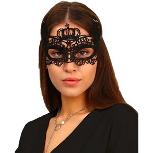 Карнавальная маска для маскарада Страна Карнавалия на Хэллоуин Экзотика, ажурная, 1 шт