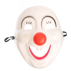 Карнавальная маска «Клоун», с красным носом