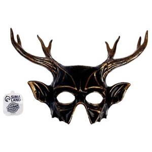 Карнавальная маска "Рога»