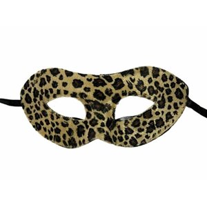 Карнавальная венецианская леопардовая маска