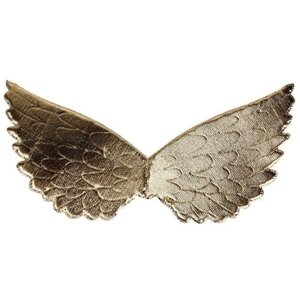 Карнавальные крылья «Ангелочек», для детей, цвет золотой