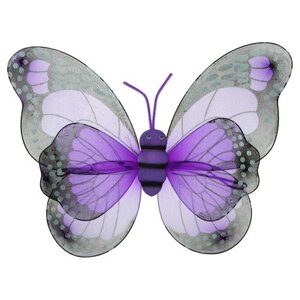 Карнавальные крылья "Бабочка", для детей, цвет фиолетовый