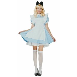 Карнавальный костюм Алисы в стране чудес взрослый женский