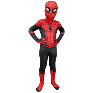 Карнавальный костюм Человека паука, детский (размер XXXL, рост 150-160), черный/красный