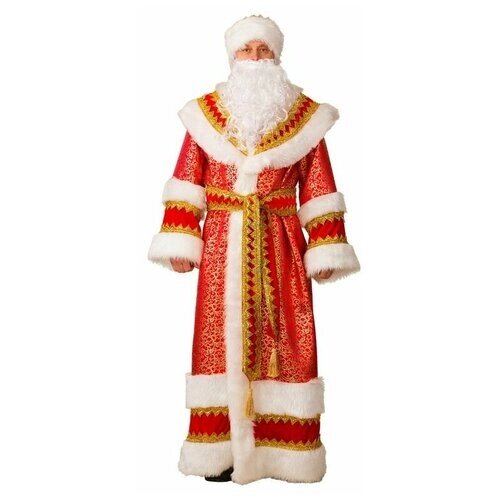 Карнавальный костюм Дед Мороз Княжеский, размер 54-56, Батик 280-54-56