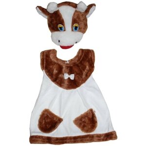 Карнавальный костюм детский коровушка/теленок для девочки LU2515 InMyMagIntri 98-104cm