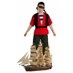 Карнавальный костюм "Пират", 5-7 лет, Бока