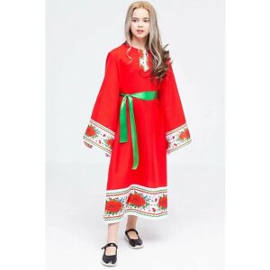 Карнавальный костюм русский народный для девочки Маки
