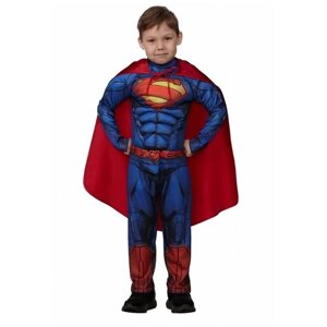 Карнавальный костюм "Супермэн" с мускулами Warner Brothers р. 104-52 9144674