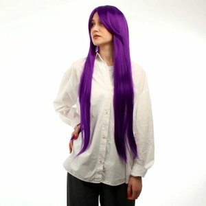 Карнавальный парик "Аниме" цвет фиолетовый, длинный