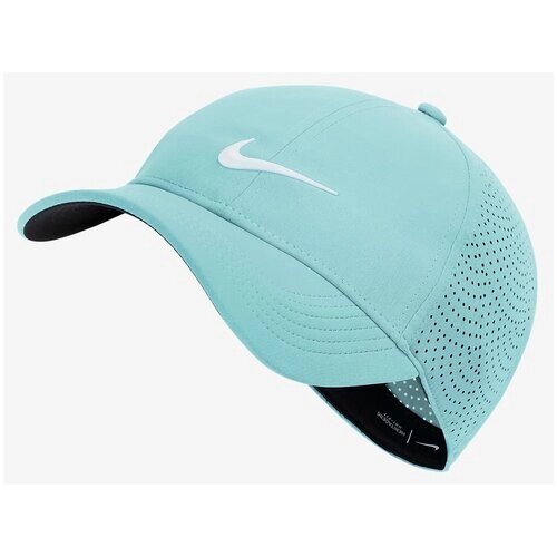 Кепка NIKE AeroBill Heritage86 Women's Golf Hat, размер ADULT/OS, зеленый, бирюзовый