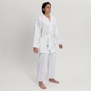 Кимоно для рукопашного боя Leomik с поясом, размер 155, белый