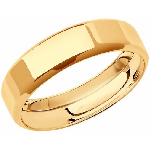 Кольцо Diamant, красное золото, 585 проба, размер 20