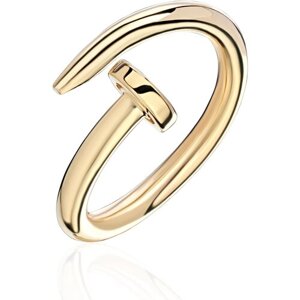 Кольцо Diamant online, желтое золото, 585 проба, размер 17