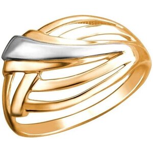 Кольцо Эстет, красное золото, 585 проба, размер 20
