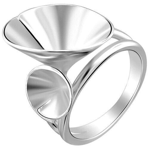 Кольцо Эстет серебро, 925 проба, размер 17.5