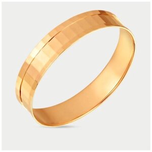 Кольцо GOLD CENTER, желтое золото, 585 проба, размер 18