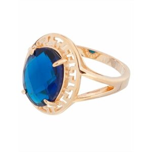 Кольцо помолвочное Lotus Jewelry, шпинель, размер 17, темно-синий