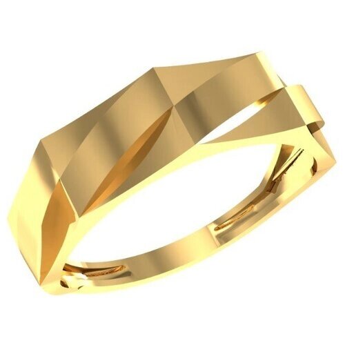 Кольцо SANIS красное золото, 585 проба, размер 17.5