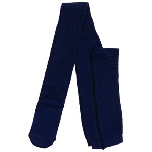 Колготки Berchelli для девочек, классические, размер 128-134, синий