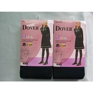 Колготки Dover для девочек, матовые, 2 шт., размер 40-42, синий