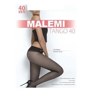 Колготки Malemi, 40 den, с ластовицей, заниженная талия, размер 2, бежевый