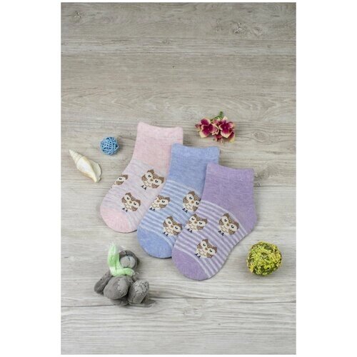 Комплект детских носков Букля, размер 16-18