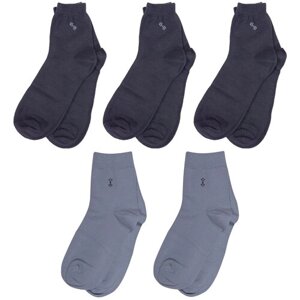 Комплект из 5 пар детских носков RuSocks (Орудьевский трикотаж) микс 10, размер 12-14
