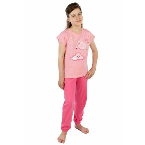 Комплект одежды Basia, размер 134-68, розовый
