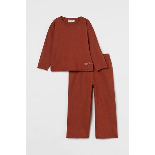 Комплект одежды H&M, размер 128, коричневый
