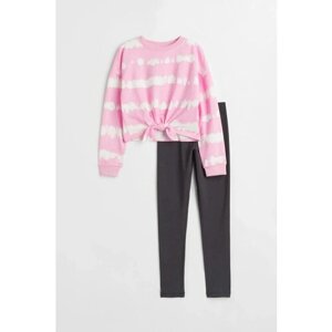 Комплект одежды H&M, размер 158, розовый