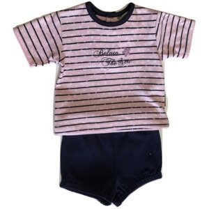 Комплект одежды Jacky для девочек, размер 74, розовый