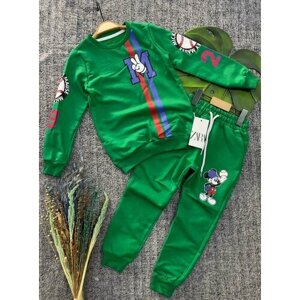 Комплект одежды Jacky, размер 104, зеленый