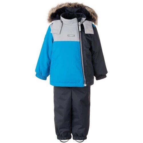 Комплект одежды KERRY детский, полукомбинезон, размер 86, синий