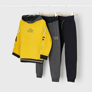 Комплект одежды Mayoral, размер 122 (7 лет), желтый, черный