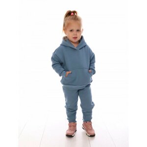 Комплект одежды Милаша, размер 110, голубой, серый