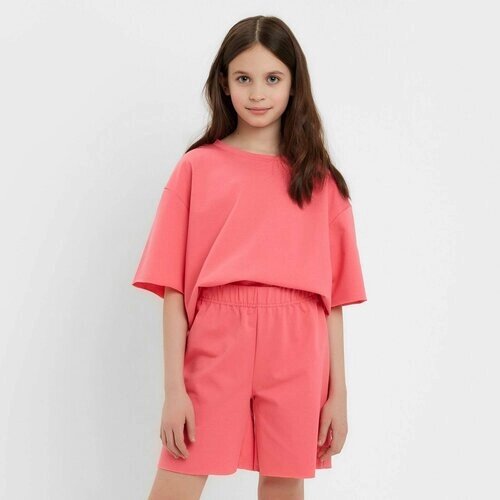 Комплект одежды Minaku, размер 116 см, розовый